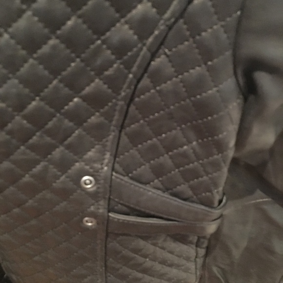DKNY Leather Jacket - Picture 10 of 10